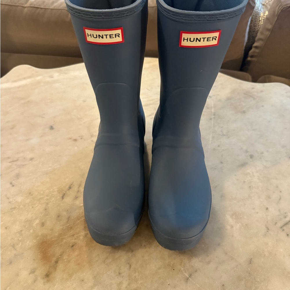 Hunter Classic Blue Waterproof Boots